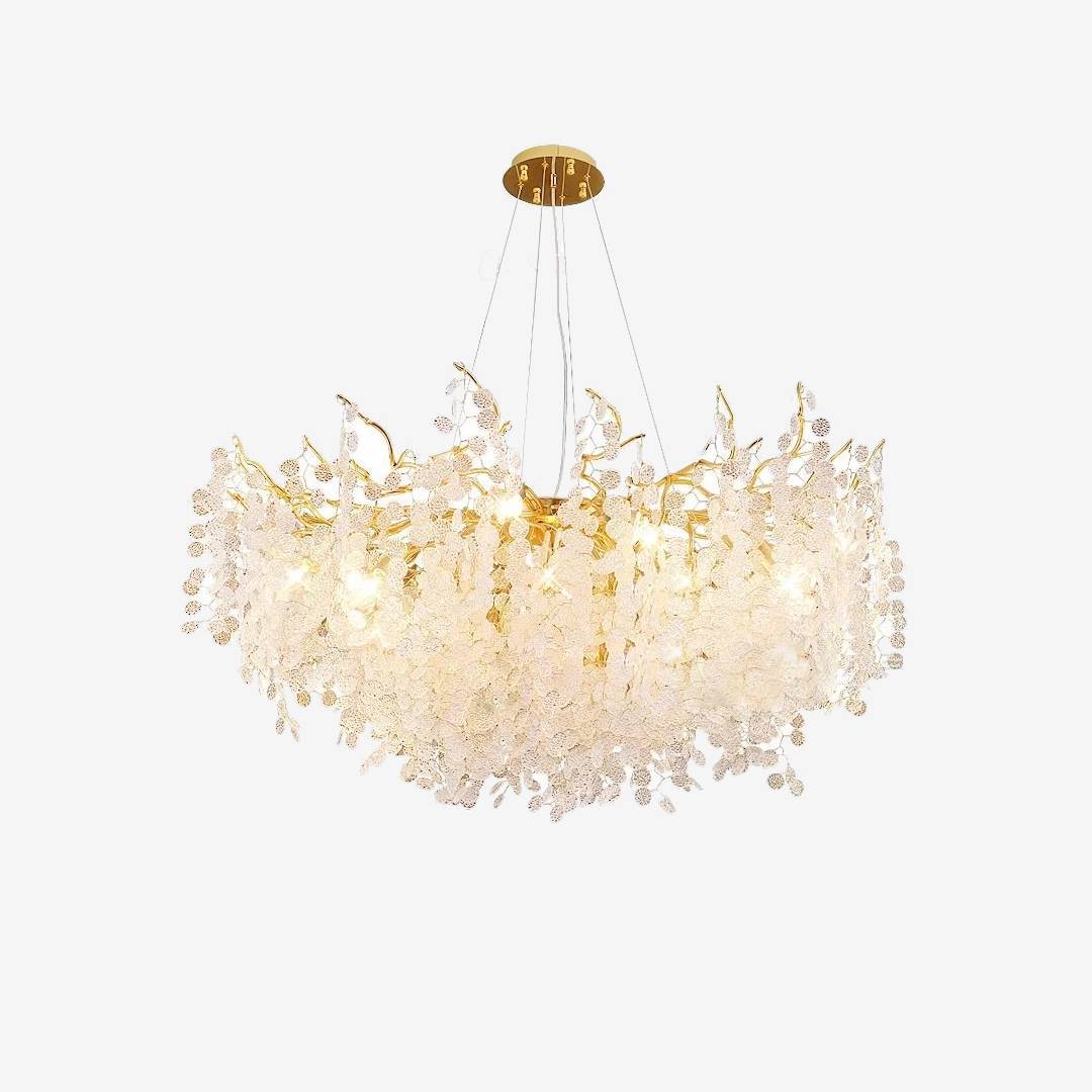 Luxury Crystal Pendant Chandelier – Modern Living Room Lighting