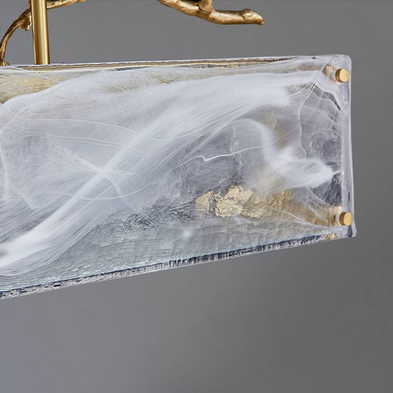 Glass Chandelier – Modern Ambient Lighting for Modern Spaces