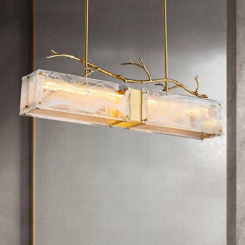 Glass Chandelier – Modern Ambient Lighting for Modern Spaces