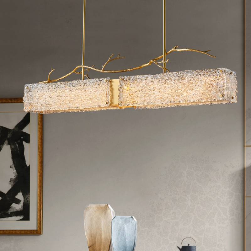 Glass Chandelier – Modern Ambient Lighting for Modern Spaces