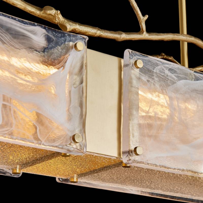 Glass Chandelier – Modern Ambient Lighting for Modern Spaces