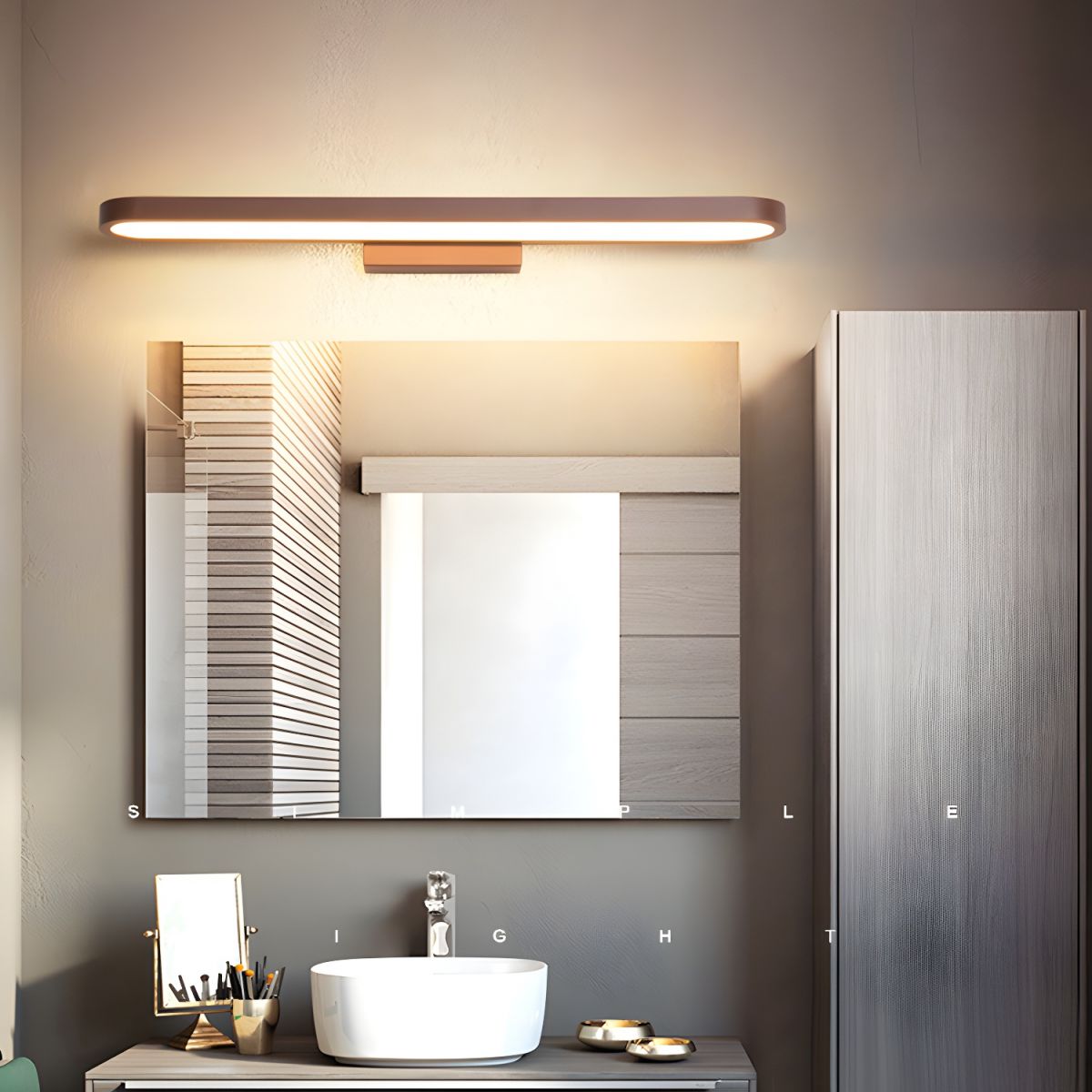Modern Elegance Bathroom Wall Light – Sleek LED Design for Stylish Illumination