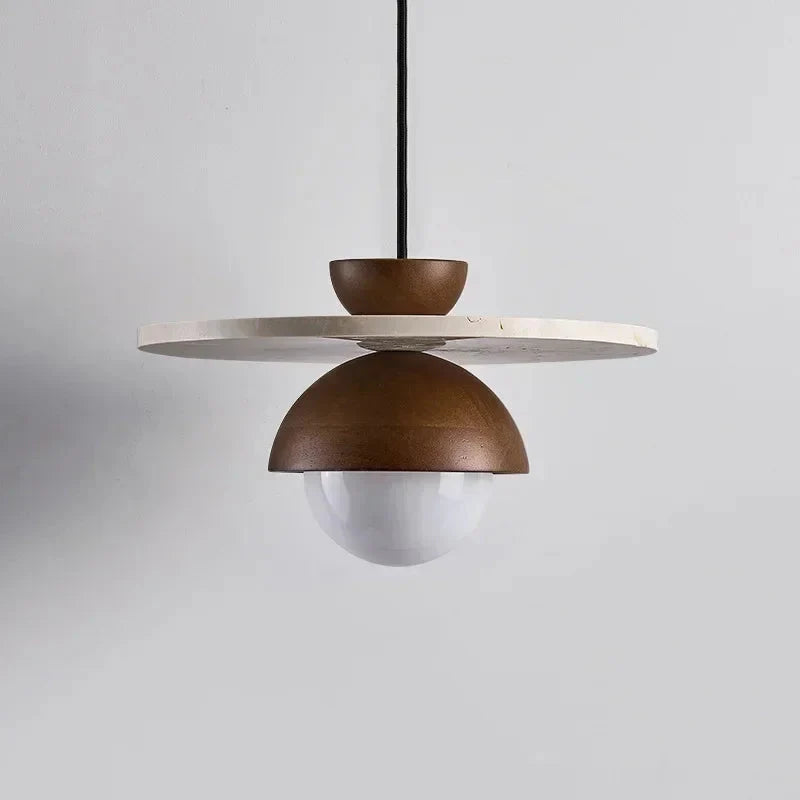 Modern Wood Pendant Light – Minimalist Design