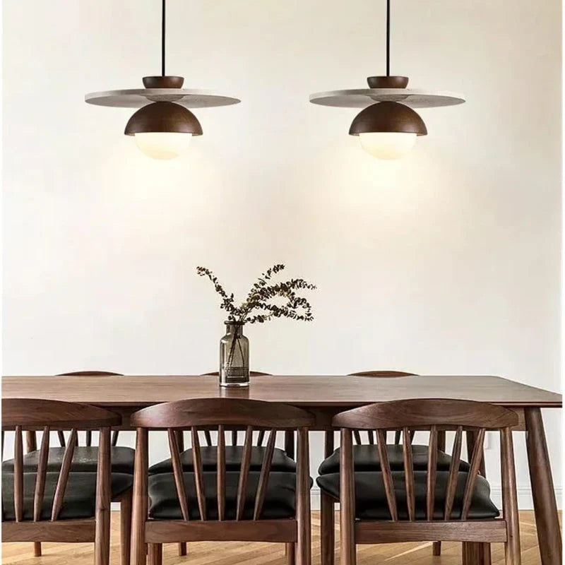 Modern Wood Pendant Light – Minimalist Design