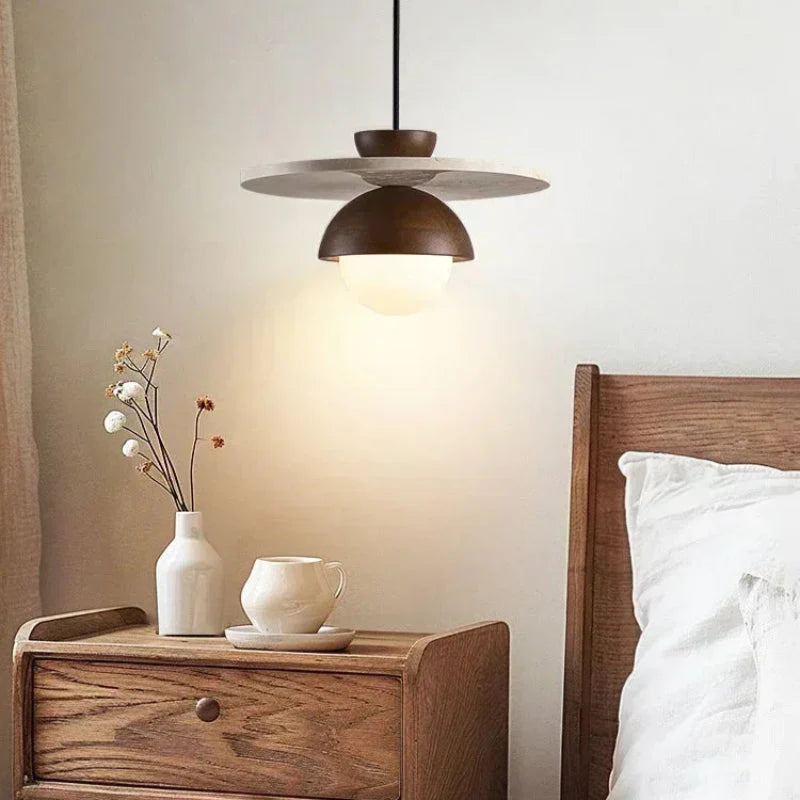 Modern Wood Pendant Light – Minimalist Design