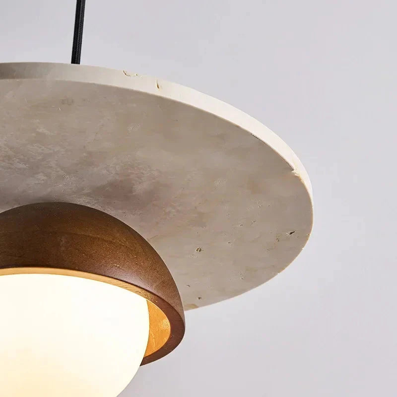 Modern Wood Pendant Light – Minimalist Design