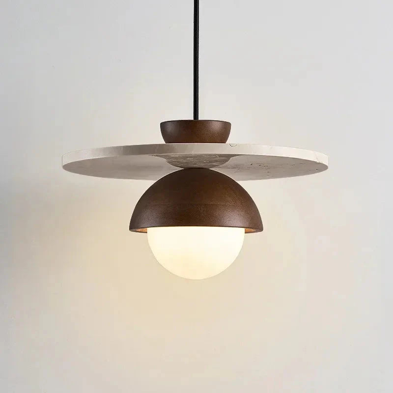 Modern Wood Pendant Light – Minimalist Design