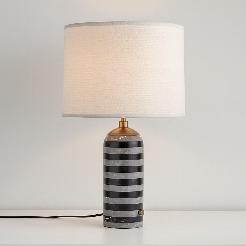 Luxury Marble Table Lamp – Modern Decorative Light