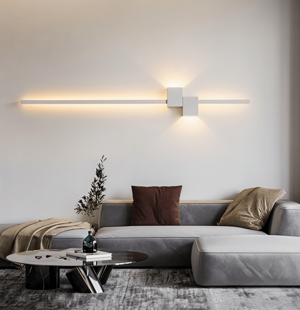 Modern LED Wall Light | Sleek, Ambient Illumination for Any Room