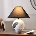 Marble Pattern Ceramic Lamp – Soft Ambient Lighting for Modern Homes