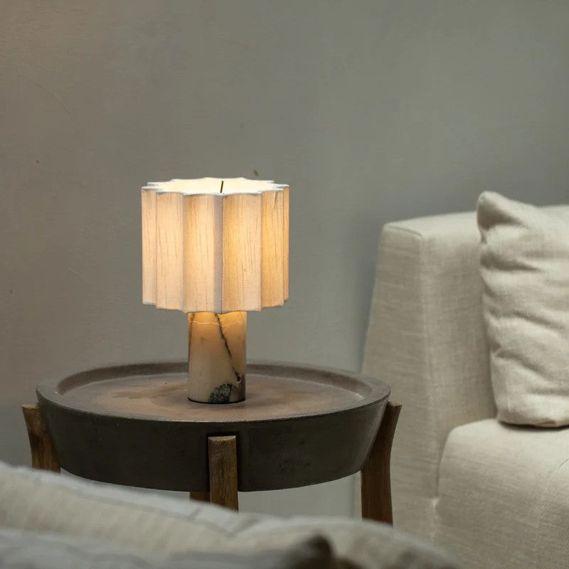 Marble Table Lamp – Modern Elegant Decorative Light