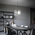Modern Glass Pendant Light – Contemporary Ceiling Hanging Lamp