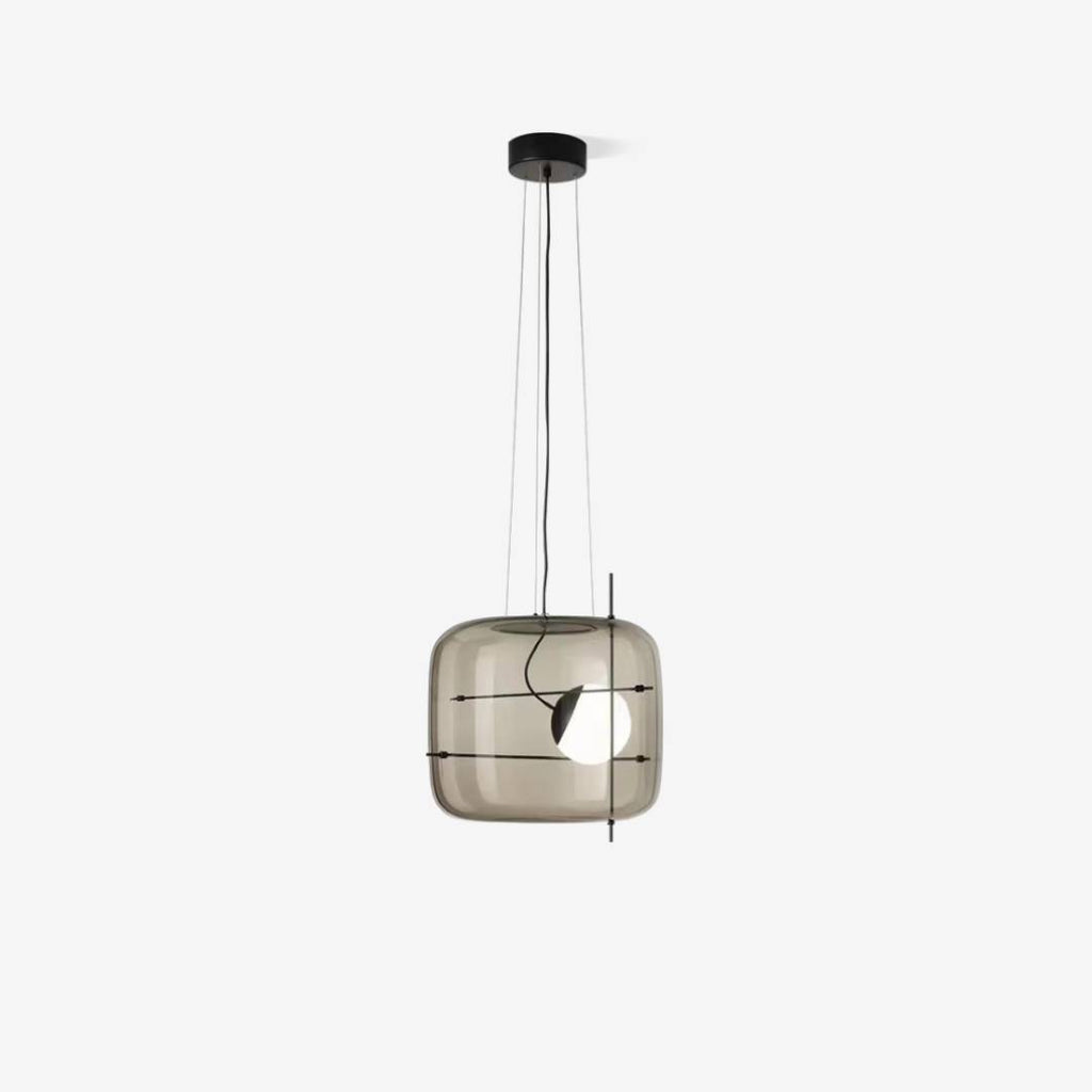 Modern Glass Pendant Light – Contemporary Ceiling Hanging Lamp