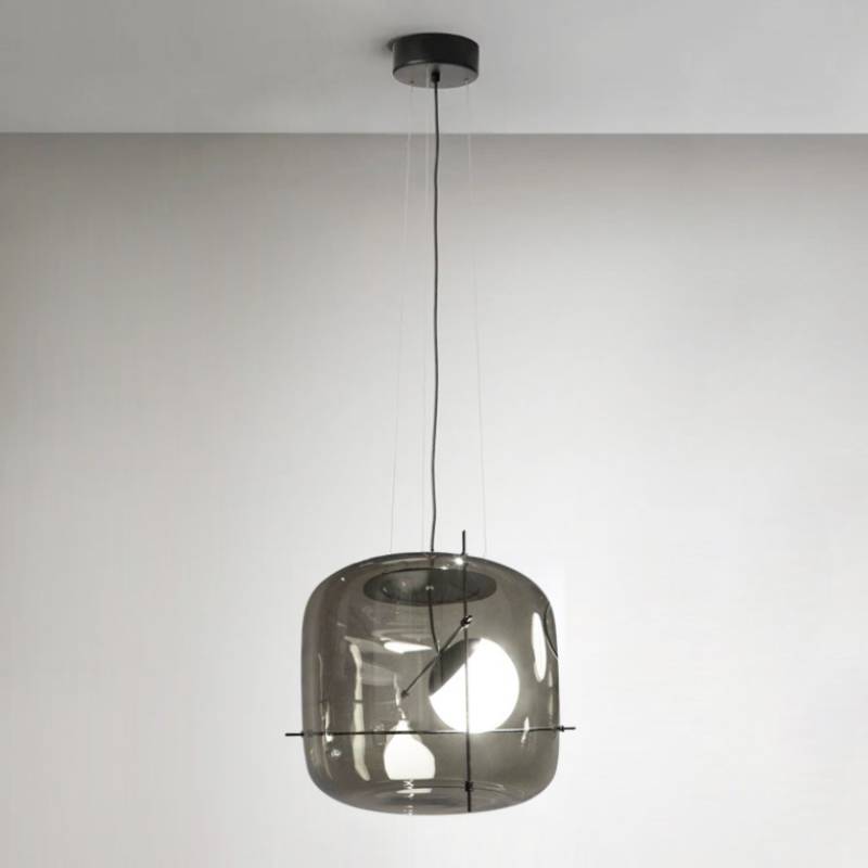 Modern Glass Pendant Light – Contemporary Ceiling Hanging Lamp