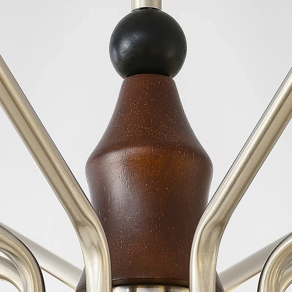 Classic Tiffany Chandelier – Vintage Floral Stained Glass Light