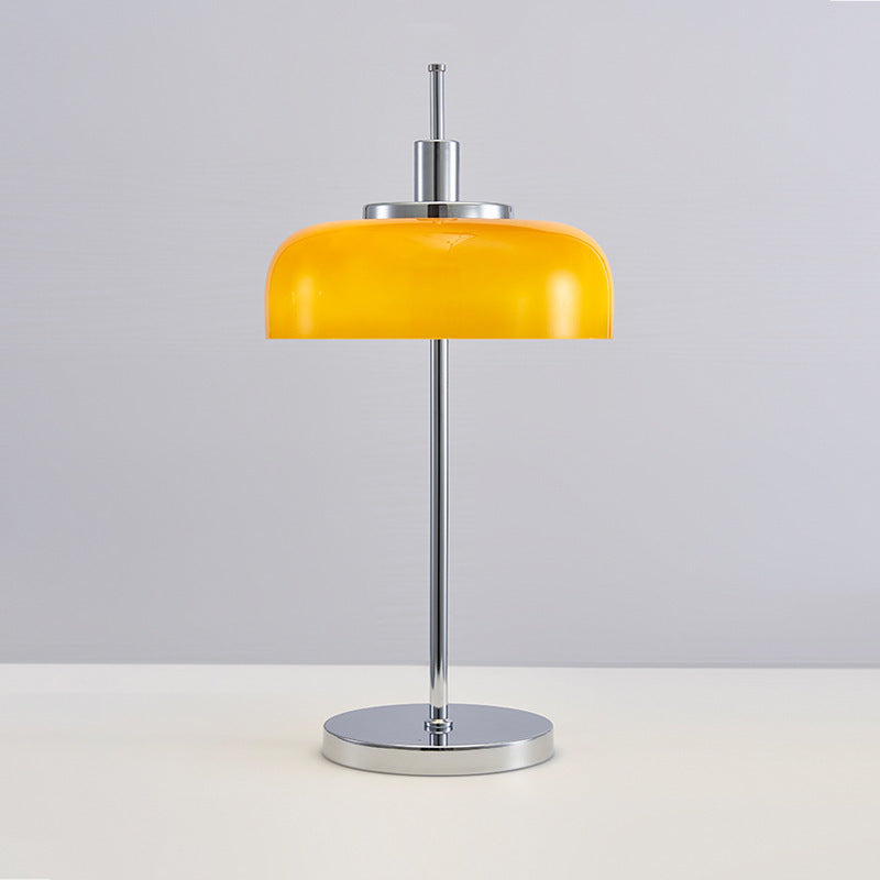 Modern Dome Table Lamp – Minimalist Metal & Glass Design for Home Interiors