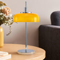 Modern Dome Table Lamp – Minimalist Metal & Glass Design for Home Interiors