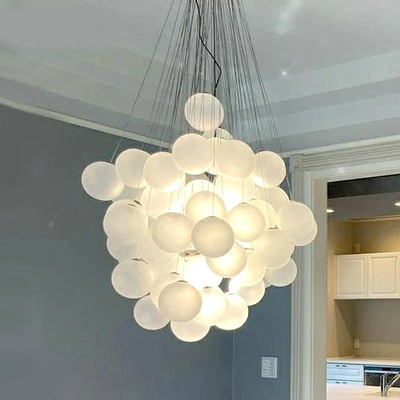 Modern Crystal Pendant Light – Elegant LED Ceiling Fixture for Living Rooms & Bedrooms