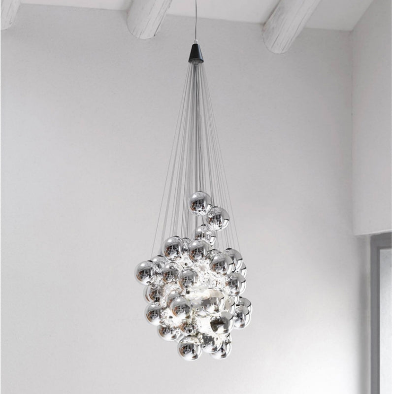 Modern Crystal Pendant Light – Elegant LED Ceiling Fixture for Living Rooms & Bedrooms