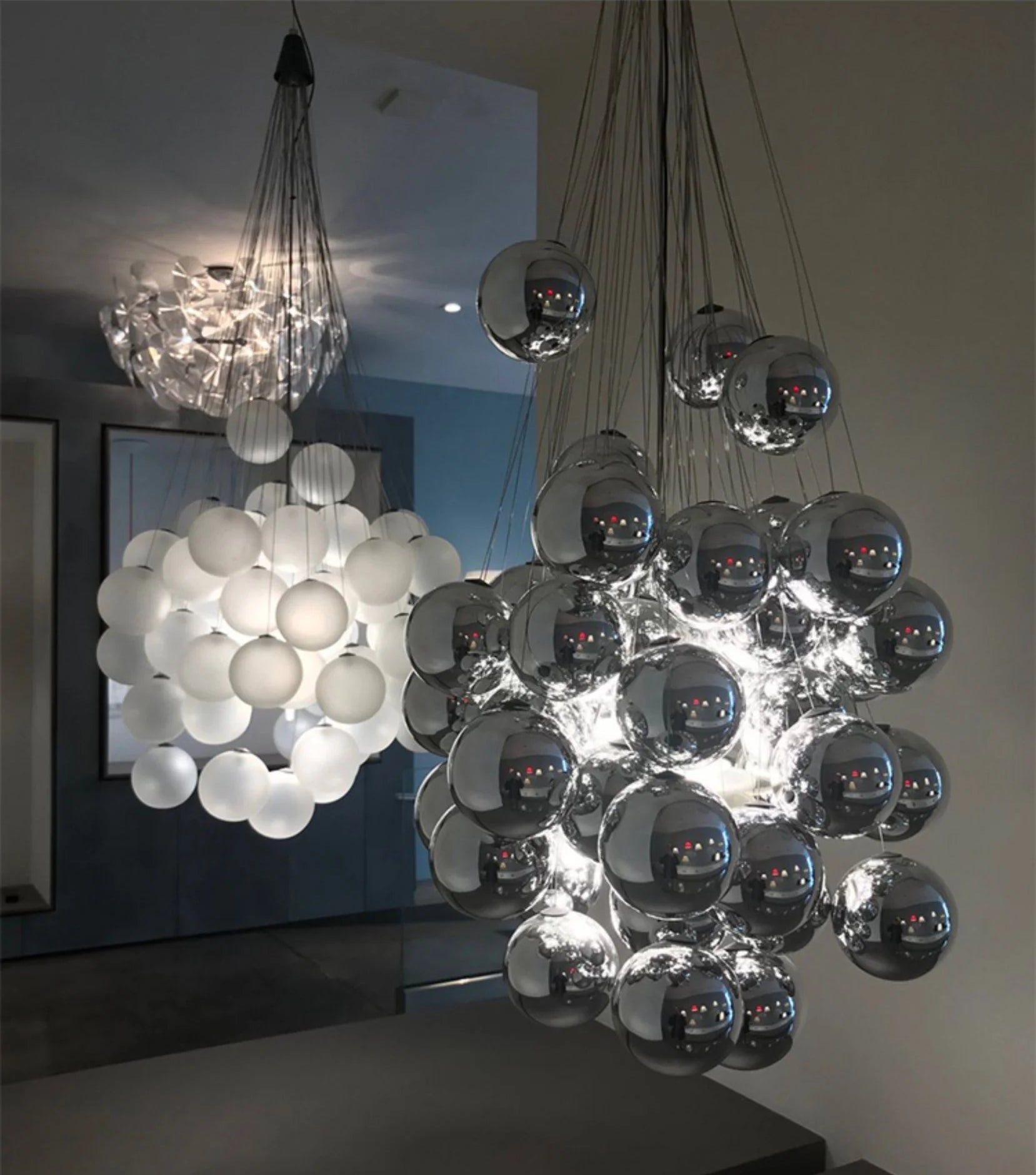 Modern Crystal Pendant Light – Elegant LED Ceiling Fixture for Living Rooms & Bedrooms