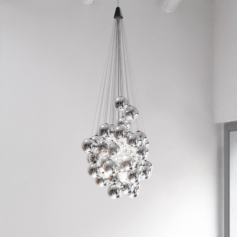 Modern Crystal Pendant Light – Elegant LED Ceiling Fixture for Living Rooms & Bedrooms