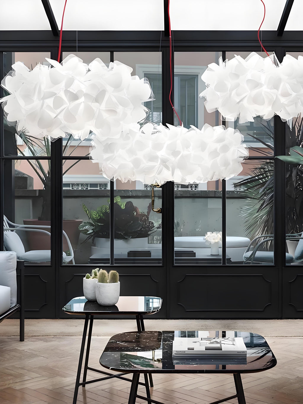Modern Crystal Pendant Light – Elegant LED Ceiling Fixture for Living Rooms & Bedrooms