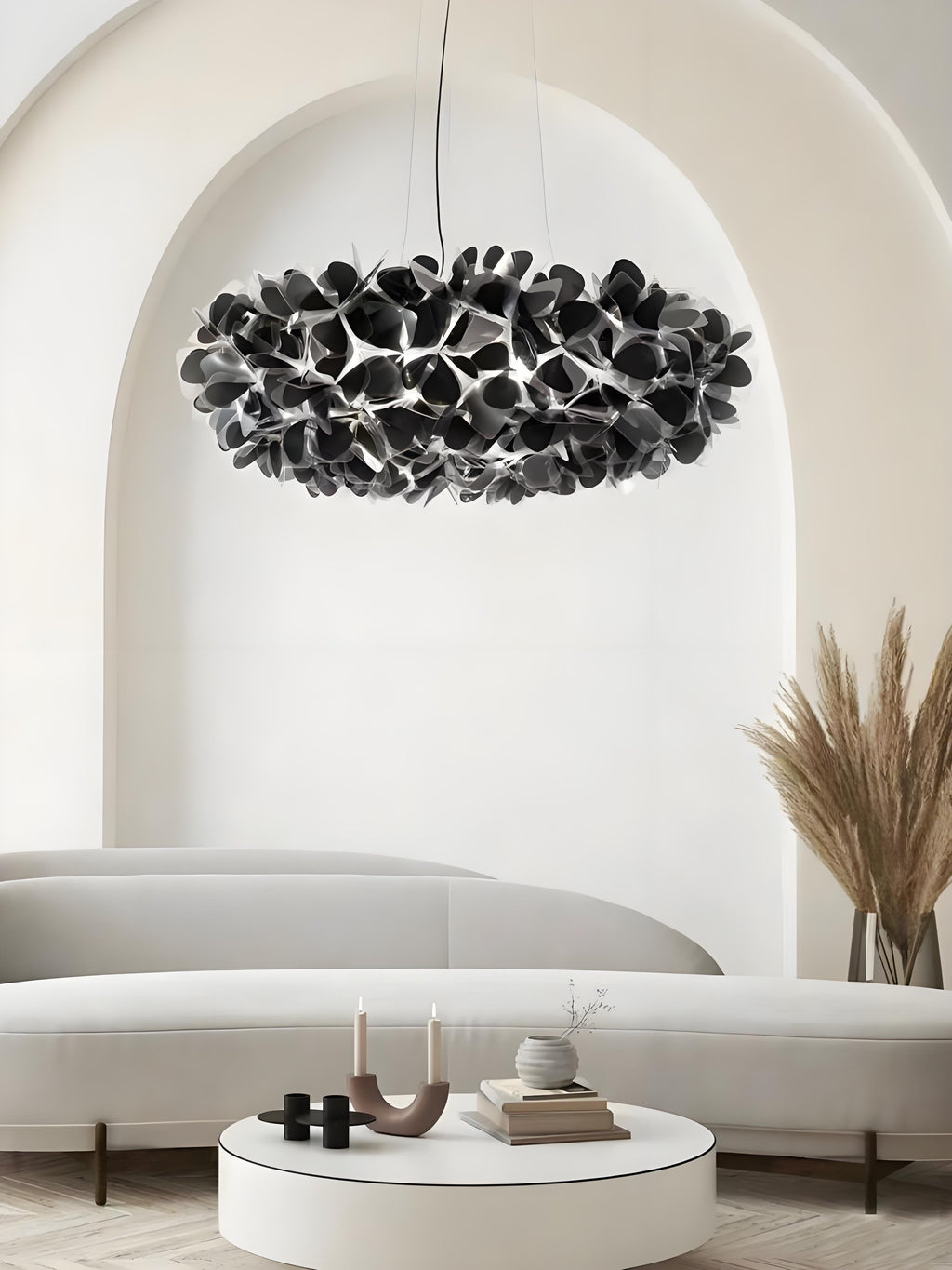 Modern Crystal Pendant Light – Elegant LED Ceiling Fixture for Living Rooms & Bedrooms