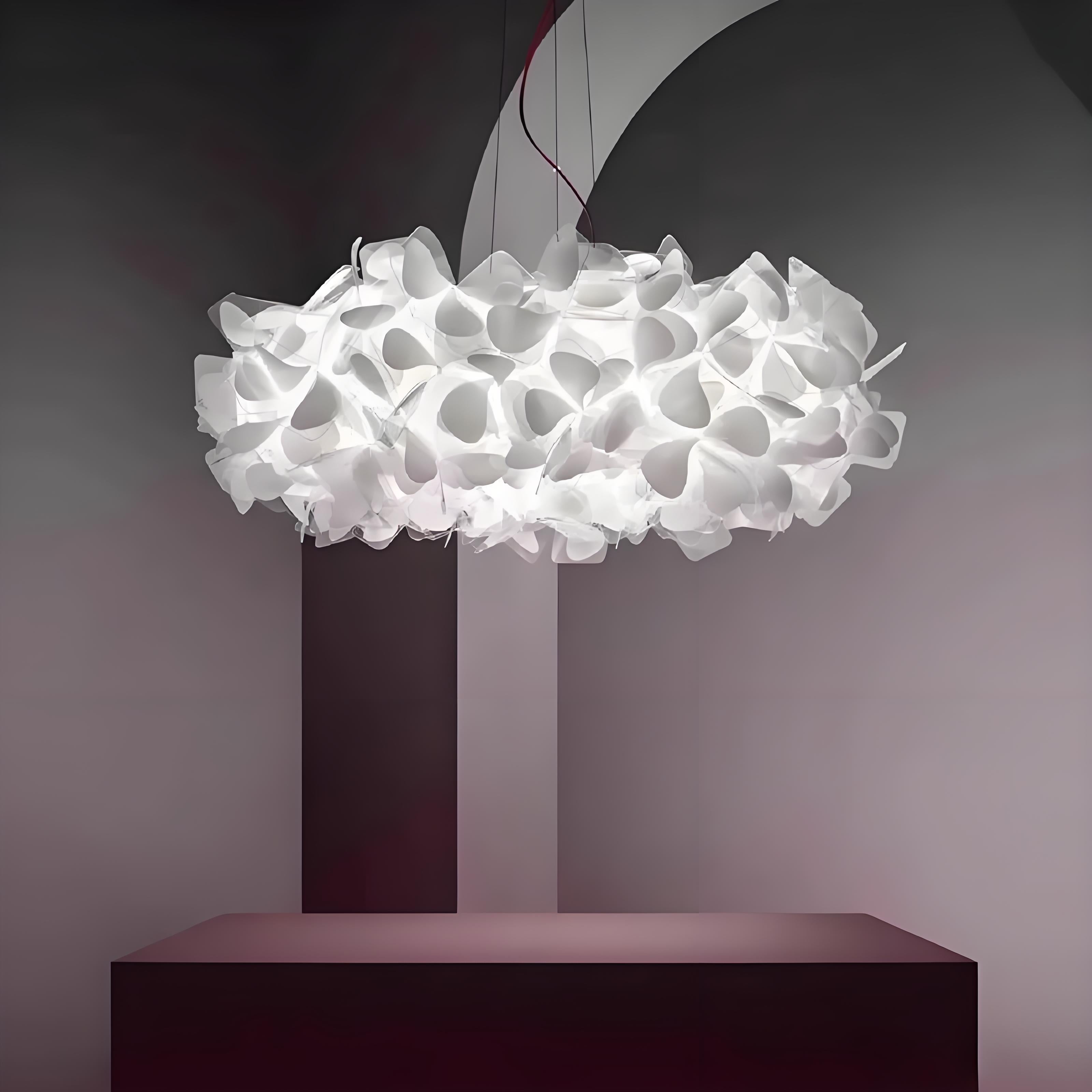 Modern Crystal Pendant Light – Elegant LED Ceiling Fixture for Living Rooms & Bedrooms