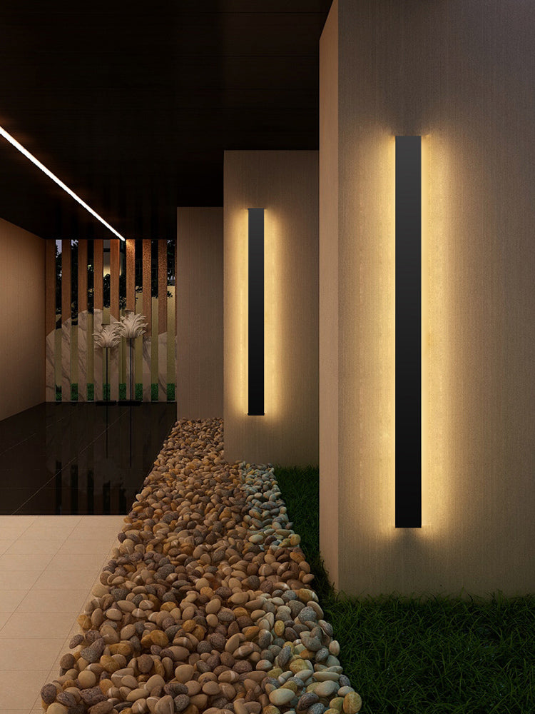 Modern LED Strip Wall Light – Minimalist Outdoor & Indoor Lighting