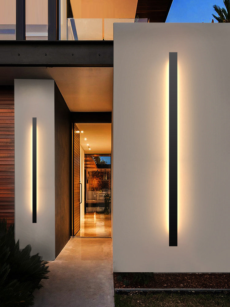 Modern LED Strip Wall Light – Minimalist Outdoor & Indoor Lighting