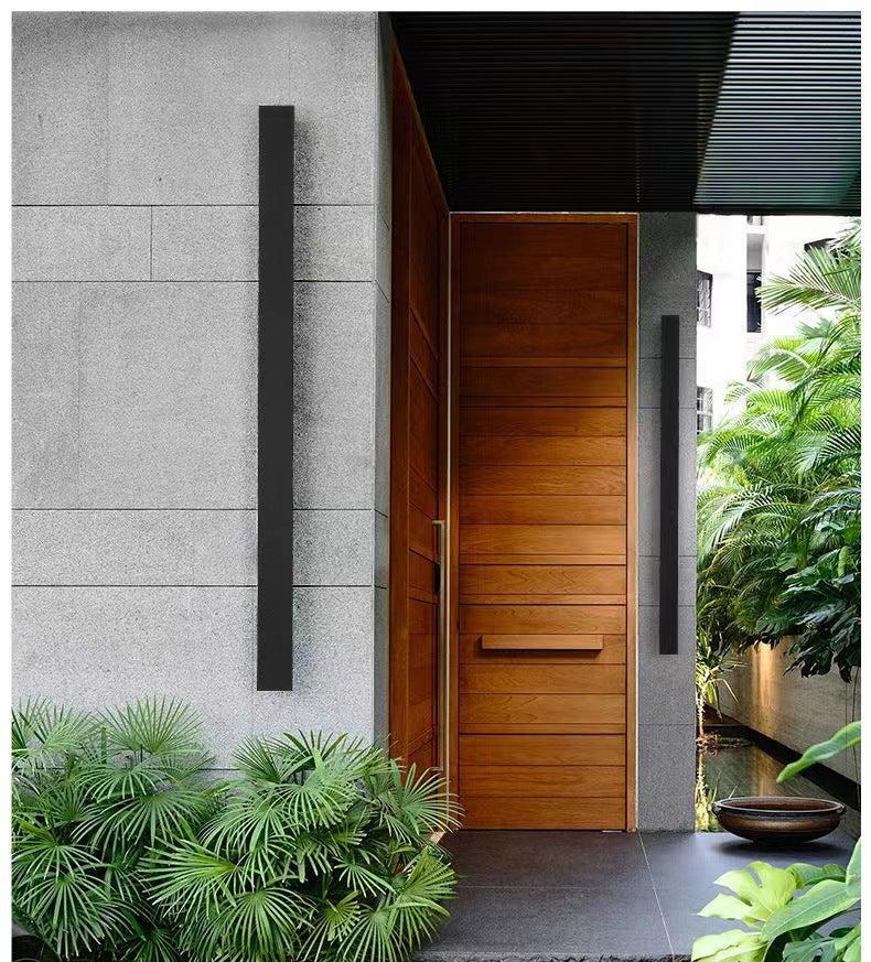 Modern LED Strip Wall Light – Minimalist Outdoor & Indoor Lighting