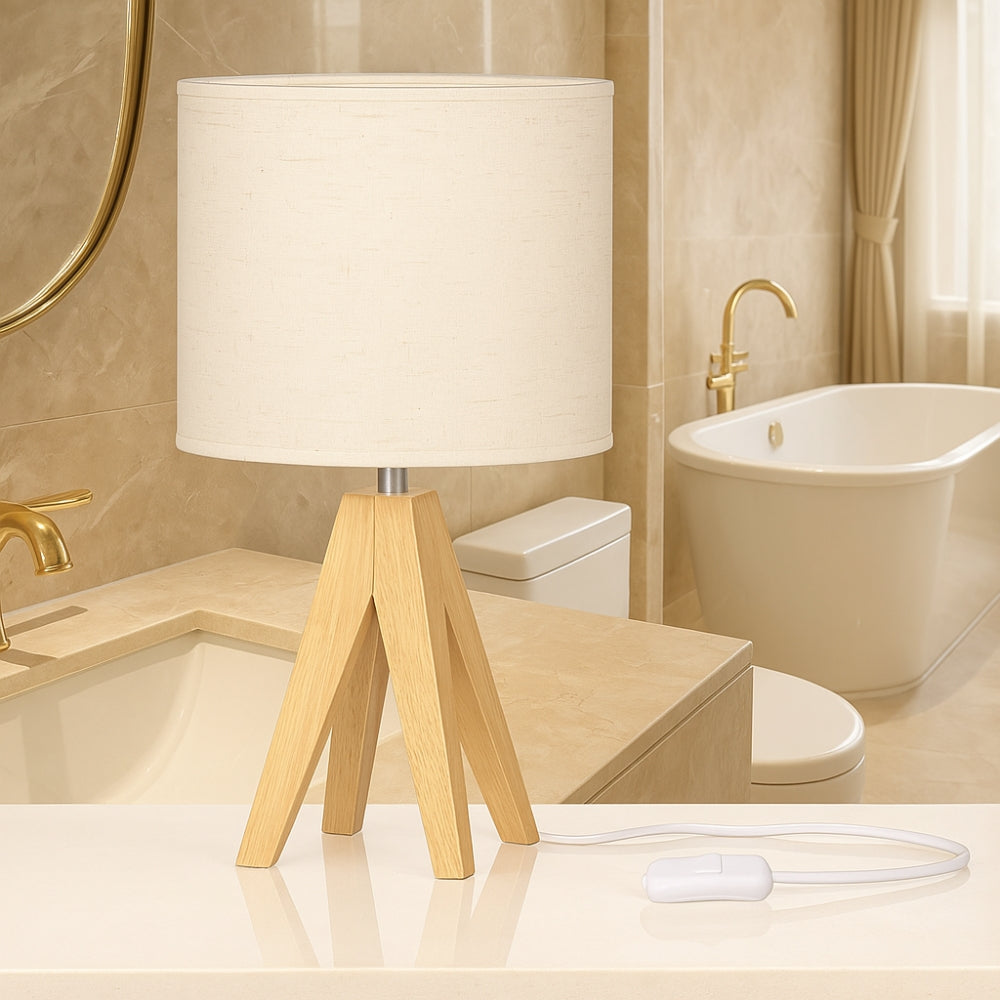 Minimalist Table Lamp with Elegant Tripod Stand