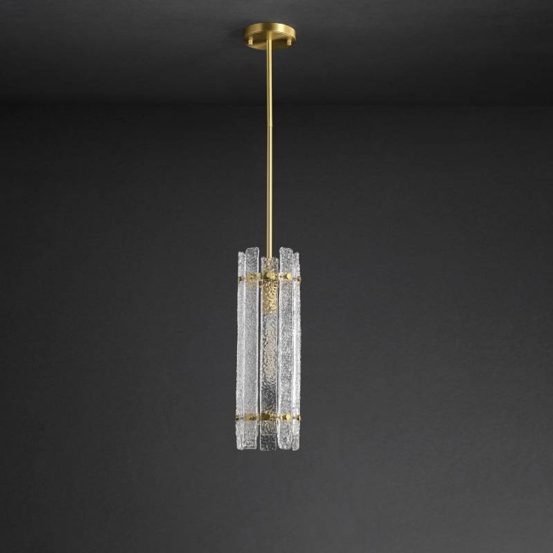 Crystal Glass Pendant Light – Modern Decorative Ceiling Fixture