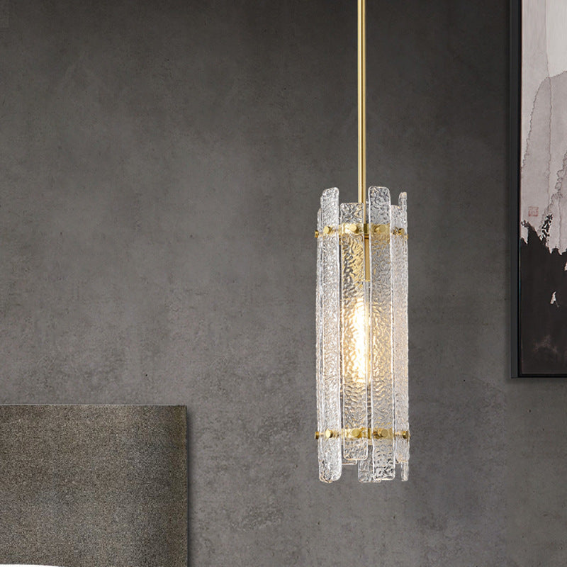Crystal Glass Pendant Light – Modern Decorative Ceiling Fixture