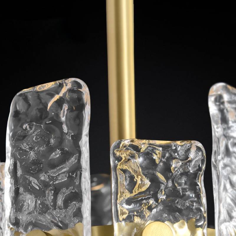 Crystal Glass Pendant Light – Modern Decorative Ceiling Fixture