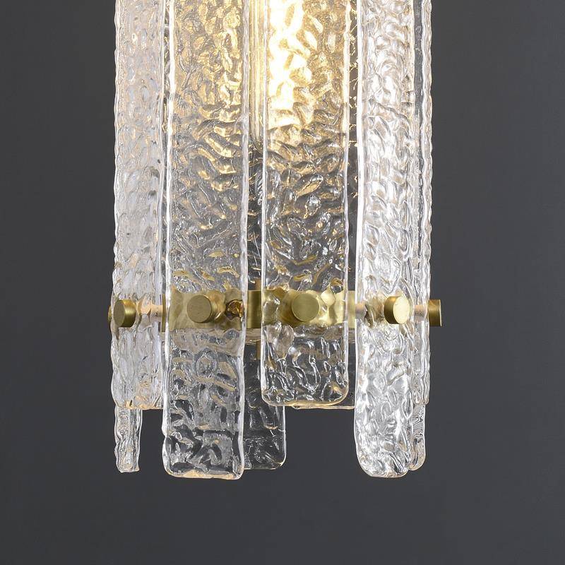 Crystal Glass Pendant Light – Modern Decorative Ceiling Fixture