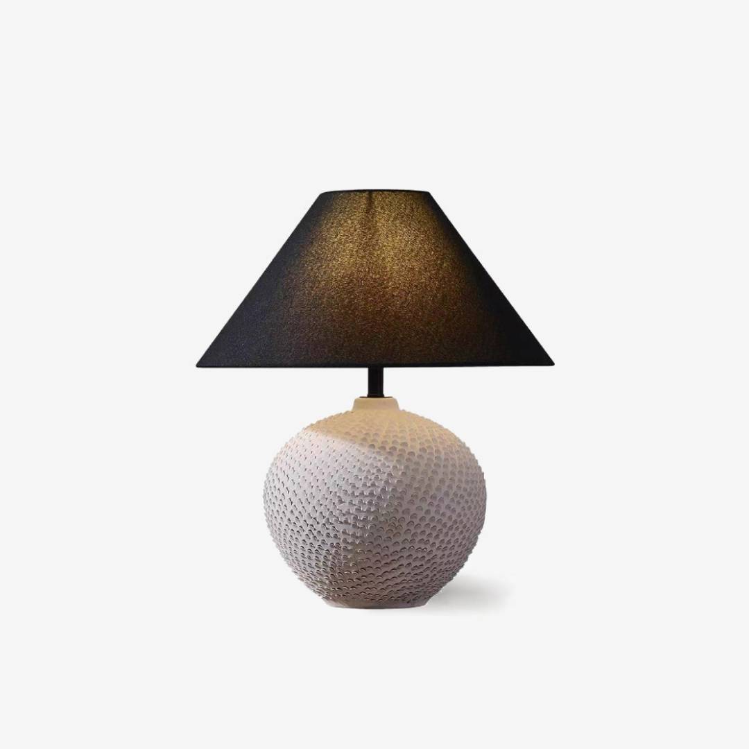Modern Ceramic Ball Table Lamp – Soft Ambient Lighting for Bedrooms