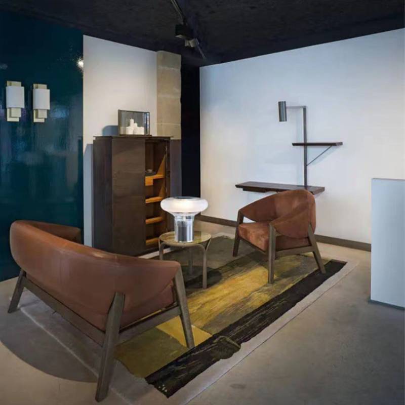 Modern Glass Table Lamp with Chrome Base – Designer Ambient Light