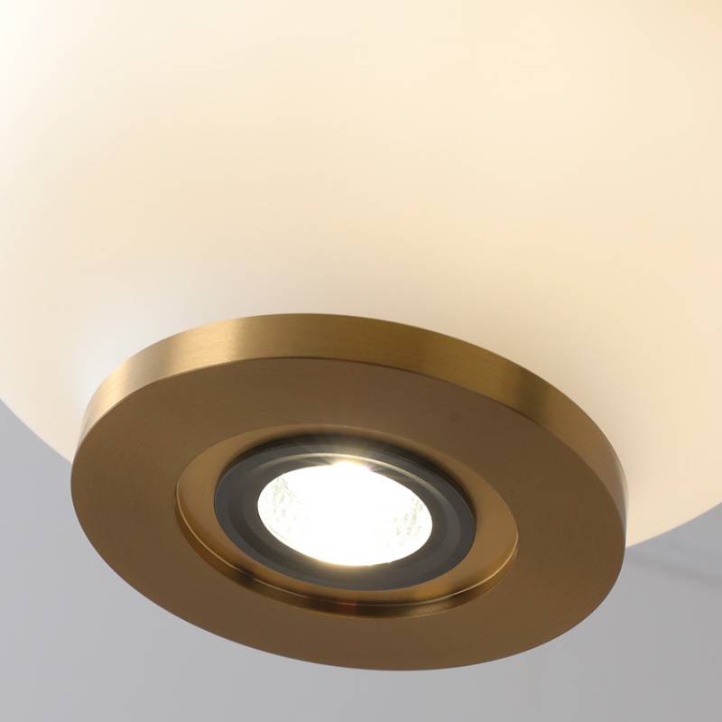 Frosted Glass Pendant Light – Modern Decorative Ceiling Lamp