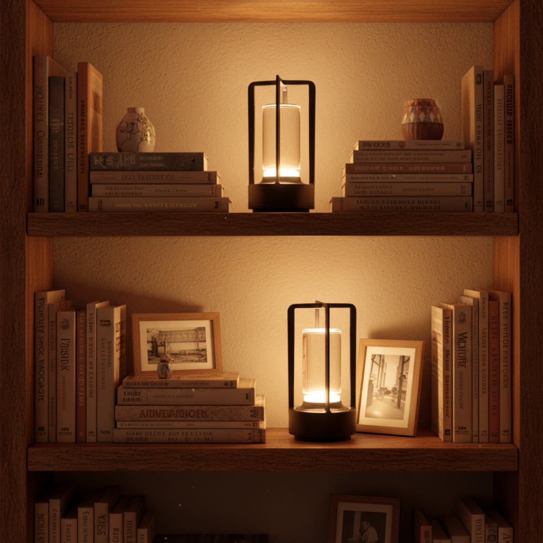 Modern Lantern Lamp | Portable Warm Light for Indoors & Outdoors