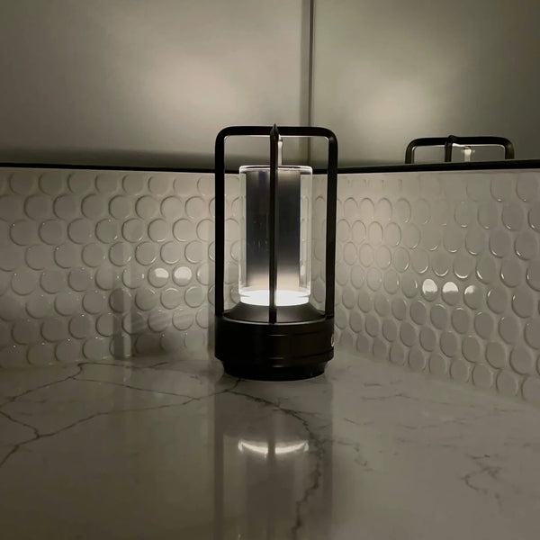 Modern Lantern Lamp | Portable Warm Light for Indoors & Outdoors