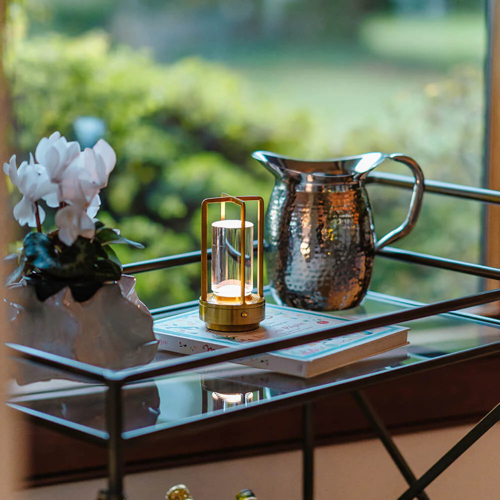 Modern Lantern Lamp | Portable Warm Light for Indoors & Outdoors