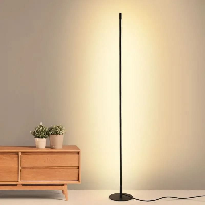Modern Dimmable Floor Lamp – Soft LED Ambient Lighting for Living Rooms