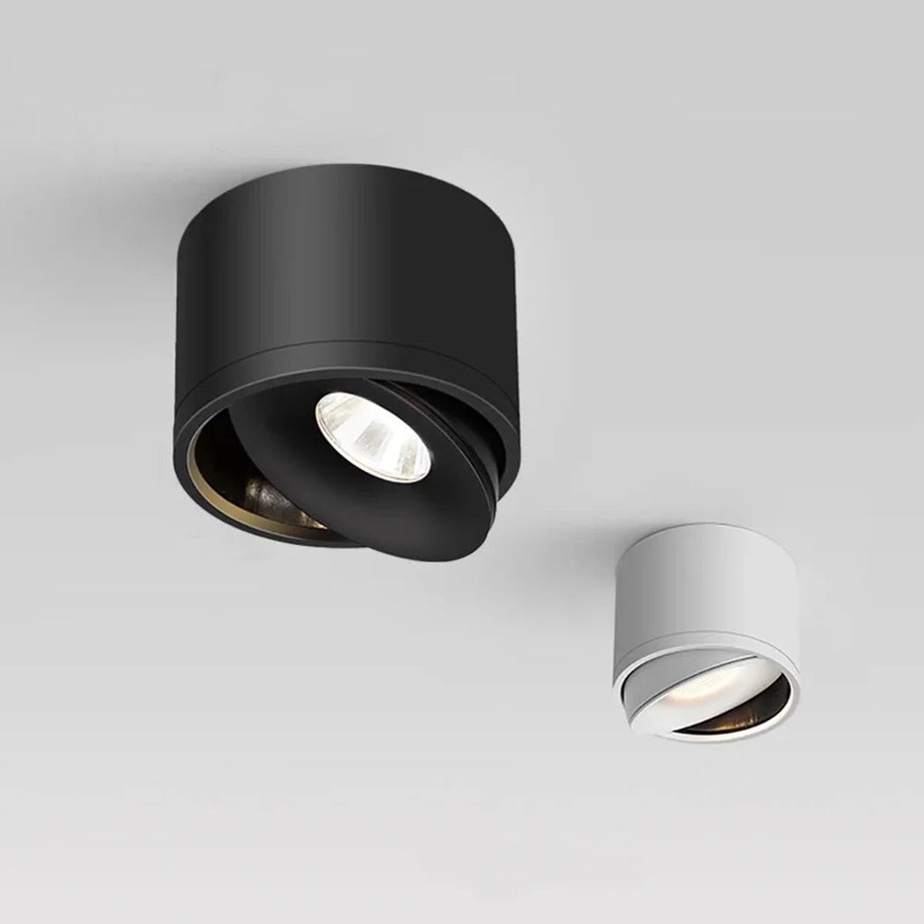 Rotating LED Spot Light — Adjustable Ceiling Downlight — Aluminium Design