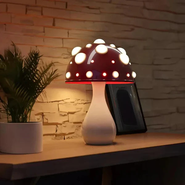 Mushroom Night Lamp | Warm, Eye-Friendly Glow for Peaceful Evenings