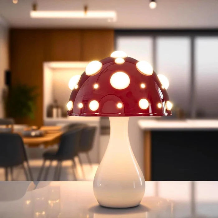 Mushroom Night Lamp | Warm, Eye-Friendly Glow for Peaceful Evenings
