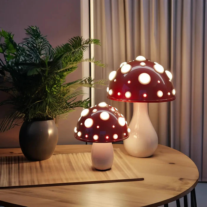 Mushroom Night Lamp | Warm, Eye-Friendly Glow for Peaceful Evenings