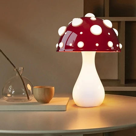 Mushroom Night Lamp | Warm, Eye-Friendly Glow for Peaceful Evenings