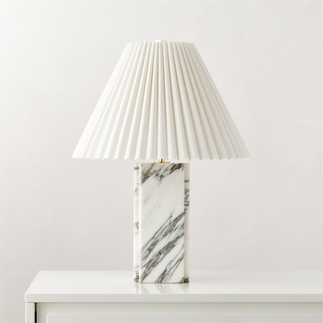 Luxury Marble Table Lamp – Modern Minimalist Home Lighting
